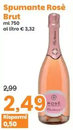 Prix Quality Spumante Rosè Brut offerta