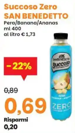 Prix Quality Succoso Zero San Benedetto offerta
