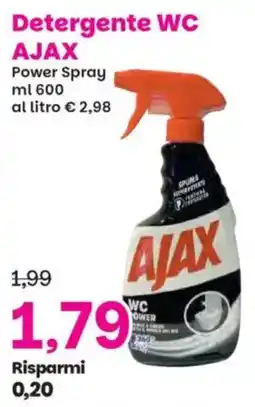 Prix Quality Detergente WC AJAX Power Spray offerta