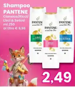 Prix Quality Shampoo Pantene Classico/Ricci/Lisci & Setosi offerta