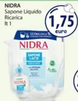Acqua & Sapone Nidra Sapone Liquido Ricarica offerta