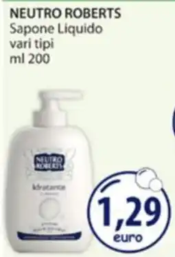 Acqua & Sapone Sapone Liquido Neutro Roberts offerta