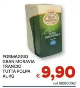 Vivo Supermercati Formaggio Gran Moravia offerta