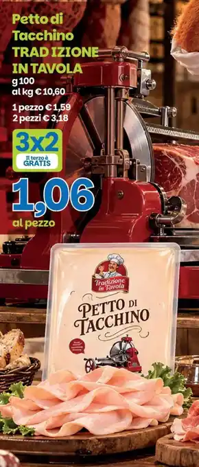 Pettro di Tacchino Tradizione in Tavola