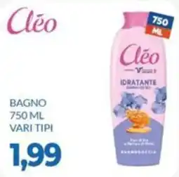 GeD Shopping Cleó bagno idratante offerta