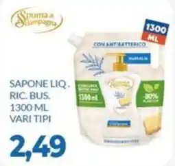 GeD Shopping Sapone liquido ricarica Spuma a Campagna offerta