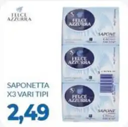 GeD Shopping Saponetta Felce Azzurra offerta