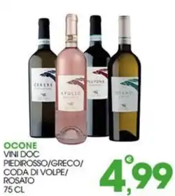 Rosa Cash Ocone vini doc offerta