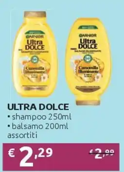 PiùMe Garnier Ultra Dolce offerta