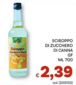 Vivo Supermercati Sciroppo di zucchero di canna offerta