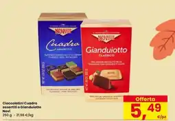 Eurospar Cioccolatini Cuadro assortiti o Gianduiotto Novi offerta