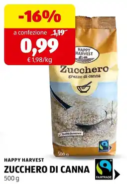 ALDI Happy Harvest Zucchero di canna offerta