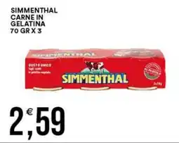 Vantaggio Cash&Carry Simmenthal carne in gelatina offerta