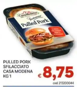 Vivo Supermercati Pulled Pork Sfilacciato Casa Modena offerta