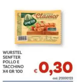 Vivo Supermercati Wurstel Senfter Pollo e Tacchino offerta