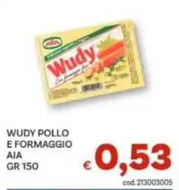 Vivo Supermercati Wudy pollo e formaggio offerta