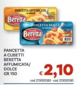 Vivo Supermercati Pancetta Beretta offerta