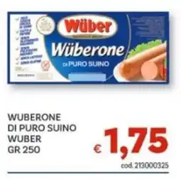 Vivo Supermercati Wüberone di puro suino offerta