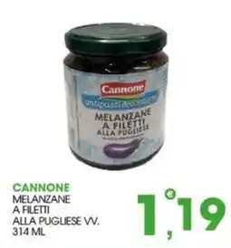 Rosa Cash Cannone melanzane a filetti alla pugliese offerta