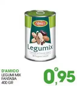 Rosa Cash D'Amico Legumix Fantasia offerta