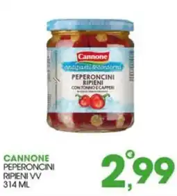 Rosa Cash Cannone peperoncini ripieni vv offerta