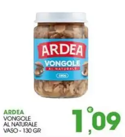 Rosa Cash Ardea vongole al naturale offerta