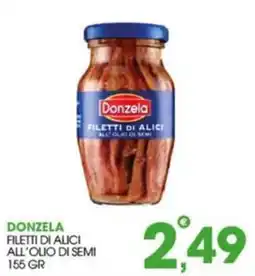 Rosa Cash Donzela filetti di alici all'olio di semi offerta