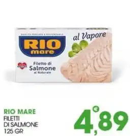 Rosa Cash Rio mare filetti di salmone offerta