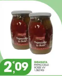 Rosa Cash Granata papacelle rosse vv offerta