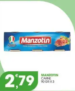 Rosa Cash Manzotin carne offerta