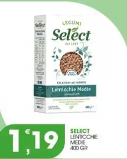 Rosa Cash Select Lenticchie Medie offerta