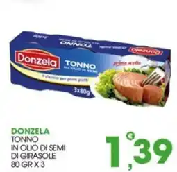 Rosa Cash Donzela tonno in olio di semi di girasole offerta