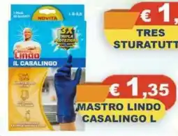 Magazzini del Risparmio Mastro Lindo casalingo l offerta