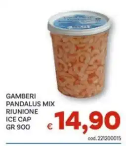 Vivo Supermercati Gamberi pandalus mix riunione ice cap offerta