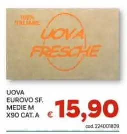 Vivo Supermercati Uova Eurovo sf. medie m offerta