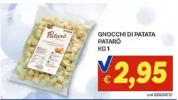 Vivo Supermercati Gnocchi di patata Patarò offerta