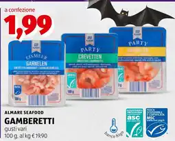 ALDI Almare Seafood Gamberetti offerta