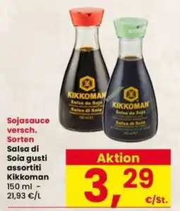 Interspar Salsa di Soia gusti assortiti Kikkoman offerta