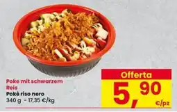 Interspar Pokè riso nero offerta