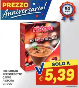 Vivo Supermercati Sorbetto al Caffè Ristora offerta