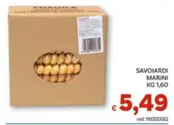Vivo Supermercati Savoiardi Marini offerta