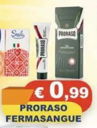 Magazzini del Risparmio Proraso fermasangue offerta