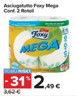 Carrefour Express Asciugatutto Foxy Mega offerta