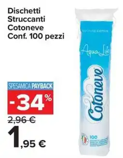 Carrefour Express Dischetti Struccanti Cotoneve offerta