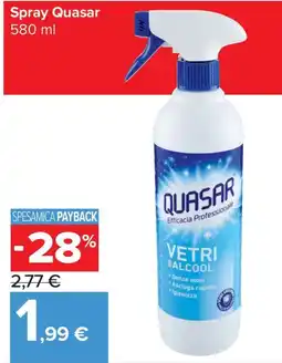 Carrefour Express Spray Quasar offerta