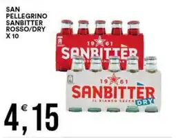 Vantaggio Cash&Carry San Pellegrino Sanbitter Rosso offerta