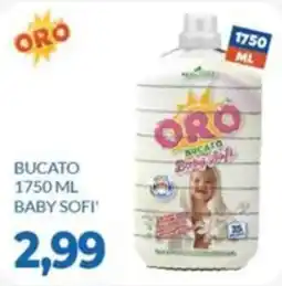 GeD Shopping Bucato Baby Sofi' Oro offerta