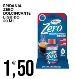 Vantaggio Cash&Carry Eridania Zero dolcificante liquido offerta