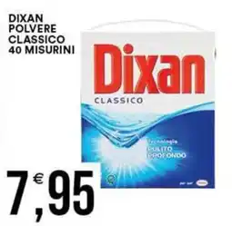 Vantaggio Cash&Carry Dixan polvere classico offerta
