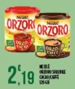 Euroesse Orzoro cacao caffè Nestlé offerta